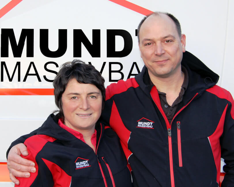 Wernder Mundt und Denise Mundt von Mundt Massivbau